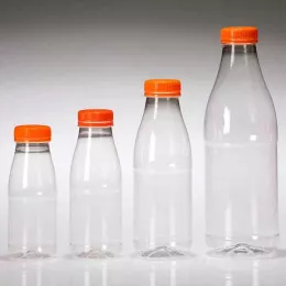 Bouteilles PET Servipack , bouchon orange 33cl